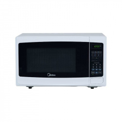 Midea Horno de Microondas MMDP11S2BW, 1.1 Pies Cúbicos, 1050W, 30L, Blanco/Negro 
