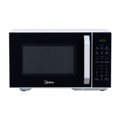 Midea Horno de Microondas MMDX11S2BW, 1.1 Pies Cúbicos, Negro/Blanco 
