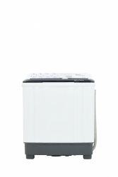 Midea Lavadora de Carga Vertical MTG01W15W, 15kg, Blanco/Negro 