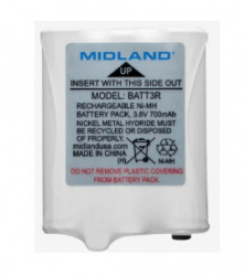 Midland Baterías para Radio AVP14, NiMH, 700mAh, 6V 