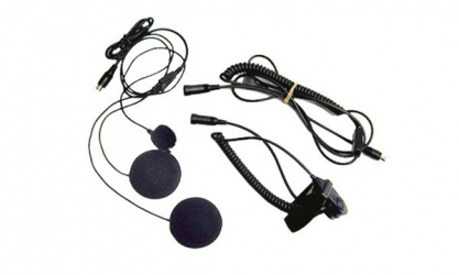 Midland Auricular con Micrófono AVP-H2, Alámbrico, para Casco de Motocicleta 