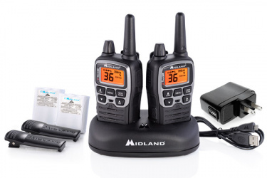 Midland Radio Portátil de 2 Vías T71VP3, 36 canales, 462.550 - 467.7125 MHz  