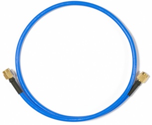 MikroTik Cable Coaxial RPSMA - RPSMA, 50cm, Azul 