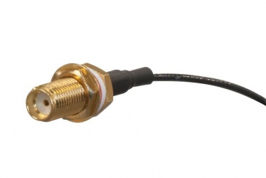 Mikrotik Cable Coaxial SMA Hembra, Negro, para wAP R LTE 