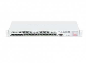 Router MikroTik Gigabit Ethernet Cloud Core, Alámbrico, 12x RJ-45, 4x SFP, 36 Núcleos, 8GB 