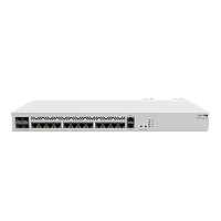Router Mikrotik Gigabit Ethernet CCR2116-12G-4S+, Alámbrico, 1000 Mbit/s, 12x RJ-45 + 4x SFP+ 
