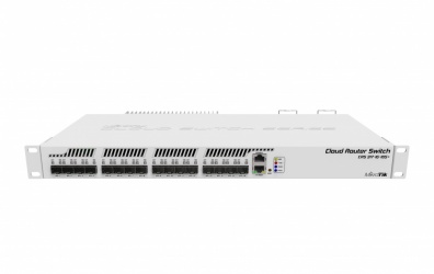 Switch MikroTik Gigabit Ethernet Cloud Router, 1 Puerto 10/100/1000Mbps + 16 Puertos SFP+ - Administrable 