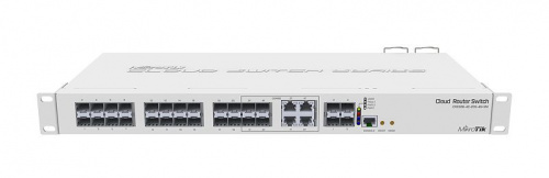 Switch MikroTik CRS328-4C-20S-4S+RM, 4 Puertos Gigabit SFP/RJ45, 20 Puertos SFP, 4 Puertos SFP+, 128 Gbit/s, 16000 Entradas, Administrado  