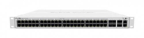 Switch MikroTik Gigabit Ethernet CRS354-48P-4S+2Q+RM, 48 Puertos PoE 10/100/1000Mbps + 4 Puertos SFP+, + 2 Puertos QSFP+, 700W - Administrable 