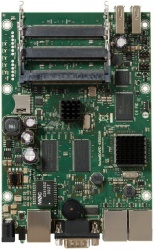 MikroTik RouterBoard RB435G, 3x Gigabit Ethernet, 5x miniPC 