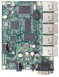 MikroTik RouteBoard RB450, 100Mbit/s, 5x RJ-45 