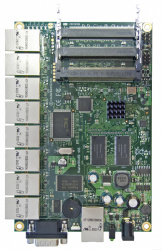 MikroTik RouteBoard RB493, 100Mbit/s, 9x RJ-45, 3x miniPCI 