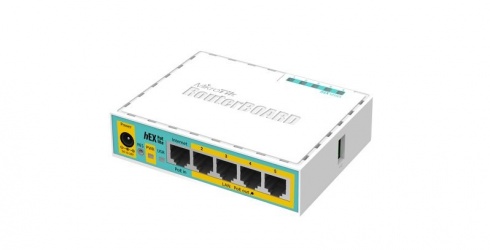 Router MikroTik Fast Ethernet hEX PoE Lite, Alámbrico, 5x RJ-45 