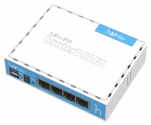 Access Point MikroTik hAP lite RB941-2ND, 2.4GHz, 4x RJ-45, Antena de 1.5dBi 