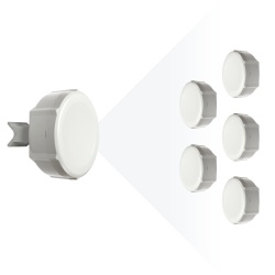 Access Point MikroTik SXT, 200 Mbit/s, 5GHz, 1x RJ-45, Antena de 14dBi + 5 Suscriptores SXT5 