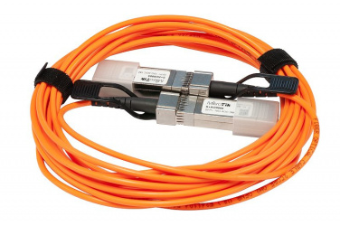 MikroTik Cable SFP+ Macho - SFP+ Macho, 5 Metros, Naranja 