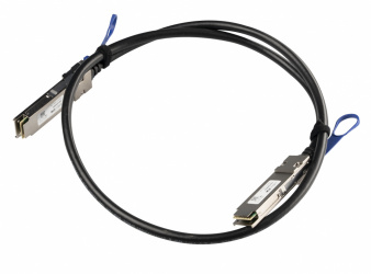 MikroTik Cable QSFP+ Macho - QSFP+ Macho, 1 Metro, Negro 