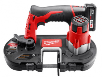 Milwaukee Sierra de Cinta M12, 12V, Inalámbrico, Rojo/Negro 