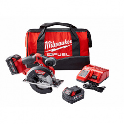 Milwaukee Sierra Circular M18 FUEL, 1800W, Alámbrico, Rojo 