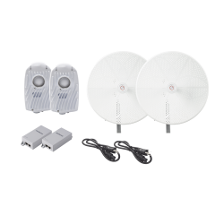 Mimosa Networks Kit 2 Radios B5X, 1.5 Gbps, 8dBi, Blanco ― Incluye 2x Antenas TXPD34B5X/2x Inyector POE 