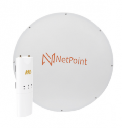 Access Point Mimosa Networks de Banda Dual C5C, 500 Mbit/s, 2x RJ-45, 4.9/6.2 GHz, Antena Integrada ― incluye Antena PtP Mimosa Networks NPX1 