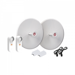 Mimosa Networks Radio de Backhaul Modular C5X, 8dBi, 4.9 - 6.4GHz ― Incluye Mimosa Networks 2 Antenas N5-X25, Inyector PoE y Cable de Alimentación 