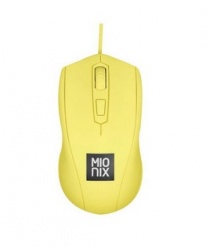 Mouse Gamer Mionix Óptico Avior French Fries, Alámbrico, USB, 5000DPI, Amarillo 