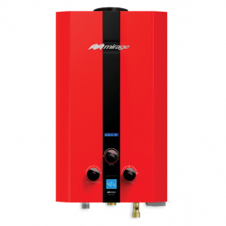 Mirage Calentador de Agua Flux, Gas L.P., 10 Litros, Rojo 