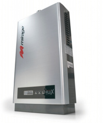 Mirage Calentador de Agua Interior Turbo Flux, Gas LP, 12.3 l/min  