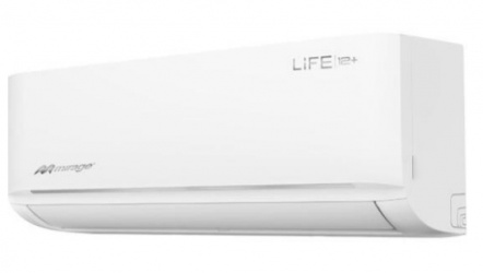 Mirage Aire Acondicionado Minisplit Life 12+, Wi-Fi, 12000 BTU/h, 1.000W, Solo Frío, 230V, Blanco 
