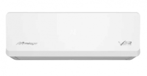 Mirage Aire Acondicionado Minisplit Inverter V32, 12000 BTU/h, 950W, Solo Frío, 115V, Blanco 