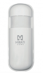 Mirati Sensor de Movimiento Infrarrojo Montaje en Pared MA-02, Inalámbrico, hasta 80 Metros  