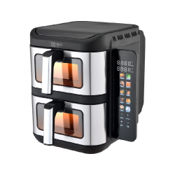 Mirati Freidora de Aire MFD11, 11 Litros, 1800W, 200 °C, Negro 