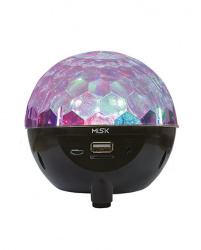 Misik Bocina MS221, Bluetooth, Alámbrico/Inalámbrico, USB-A, Negro 