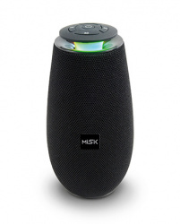 Misik Bocina Portátil MS236, Bluetooth, Inalámbrico, Negro 