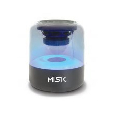 Misik Bocina Portátil MS237, Bluetooth, Inalámbrico, USB, Negro 