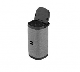 Misik Bocina Portátil MS266, Bluetooth, Inalámbrico, USB, Gris 