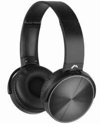 Mitzu Audífonos con Micrófono MH-8097BK, Bluetooth, Alámbrico/Inalámbrico, USB, Negro 