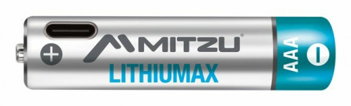 Mitzu Pila Recargable AAA, 1.5V, 4 Piezas 