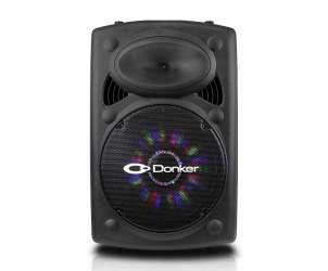 Mitzu Bafle Donker MSA-9015, Bluetooth, Alámbrico/Inalámbrico, 80W RMS, 9300W PMPO,USB, Negro 