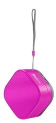 Mobifree Bocina Portátil Urban Kaos, Bluetooth, Inalámbrico, 3W RMS, USB, Rosa 