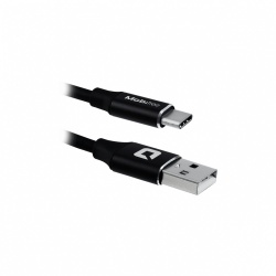 Mobifree Cable USB A Macho - USB-C Macho, 1 Metro, Negro 