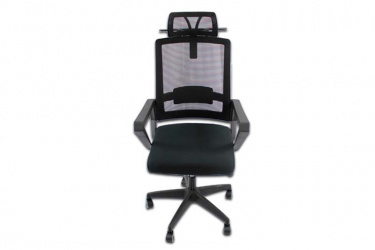 Modamob Silla Ejecutiva Iris, Altura Ajustable, Negro 