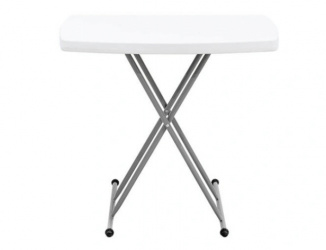 MODAMOB Mesa Plegable ZL-SJ76, 50 x 76cm, Blanca 