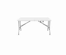 Modamob Mesa Plegable ZL-Z152, 152cm x 71cm, Blanco 