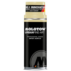 Molotow Spray Acrílico Urbanfine-Art, 400ml, Mate, Vainilla Pastel 