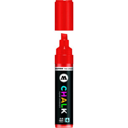 Molotow Marcador de Tiza Líquida Chalk, 4-8mm, Rellenable, Red No.003 