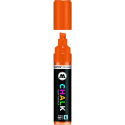 Molotow Marcador de Tiza Líquida Chalk, 4-8mm, Rellenable, Neon Orange No.007 