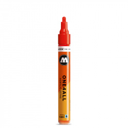 Molotow Marcador Acrílico One4All 227HS, 4mm, Rellenable, Traffic Red, No.013 