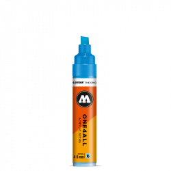 Molotow Marcador Acrílico One4All 327HS, 4/8mm, Rellenable, Shock Blue Middle No.161 